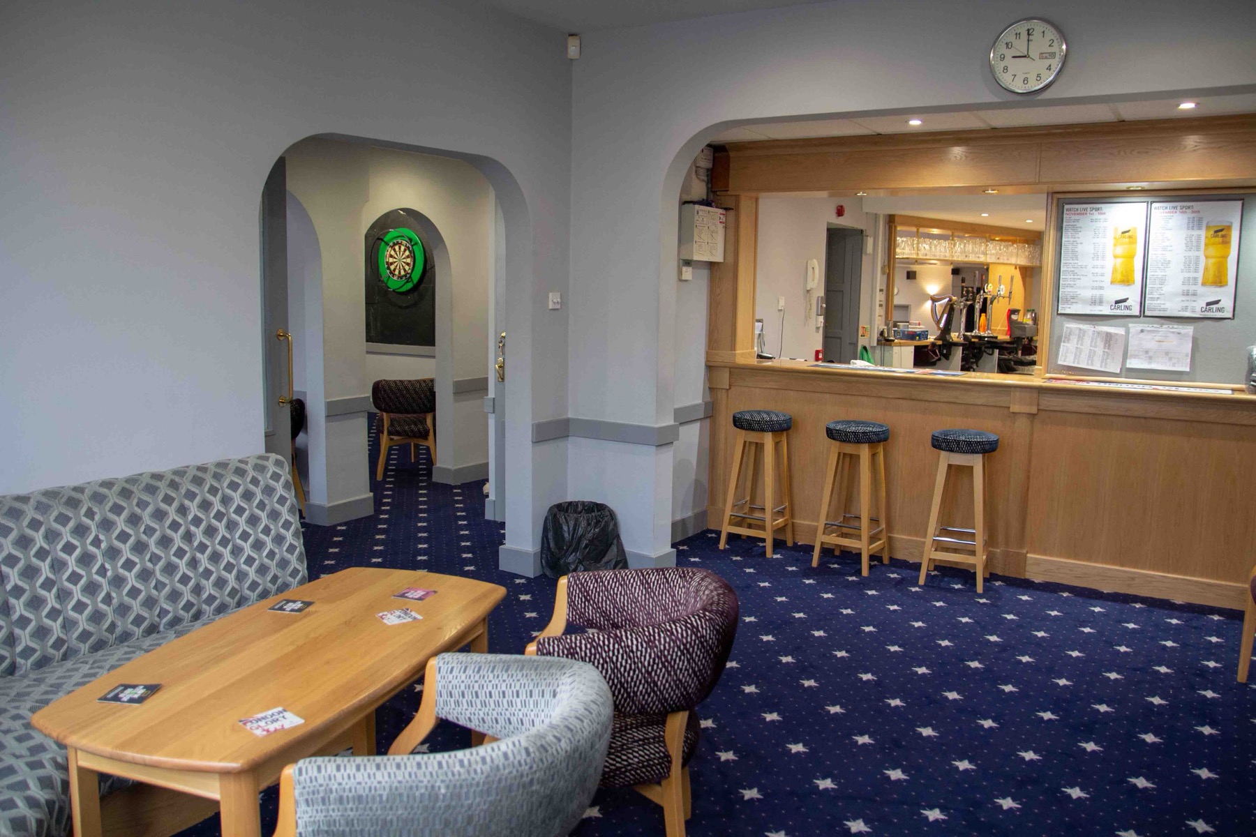 Bar area