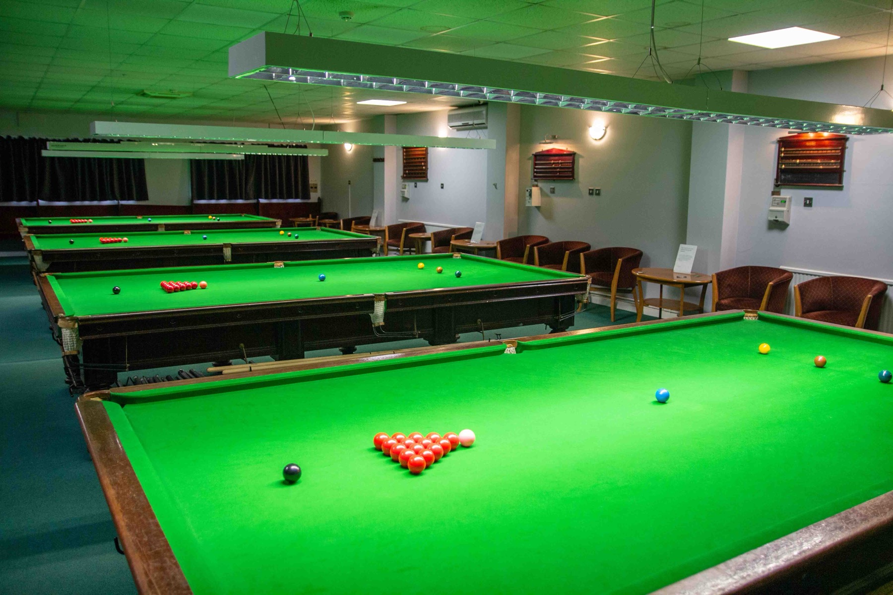 Snooker room