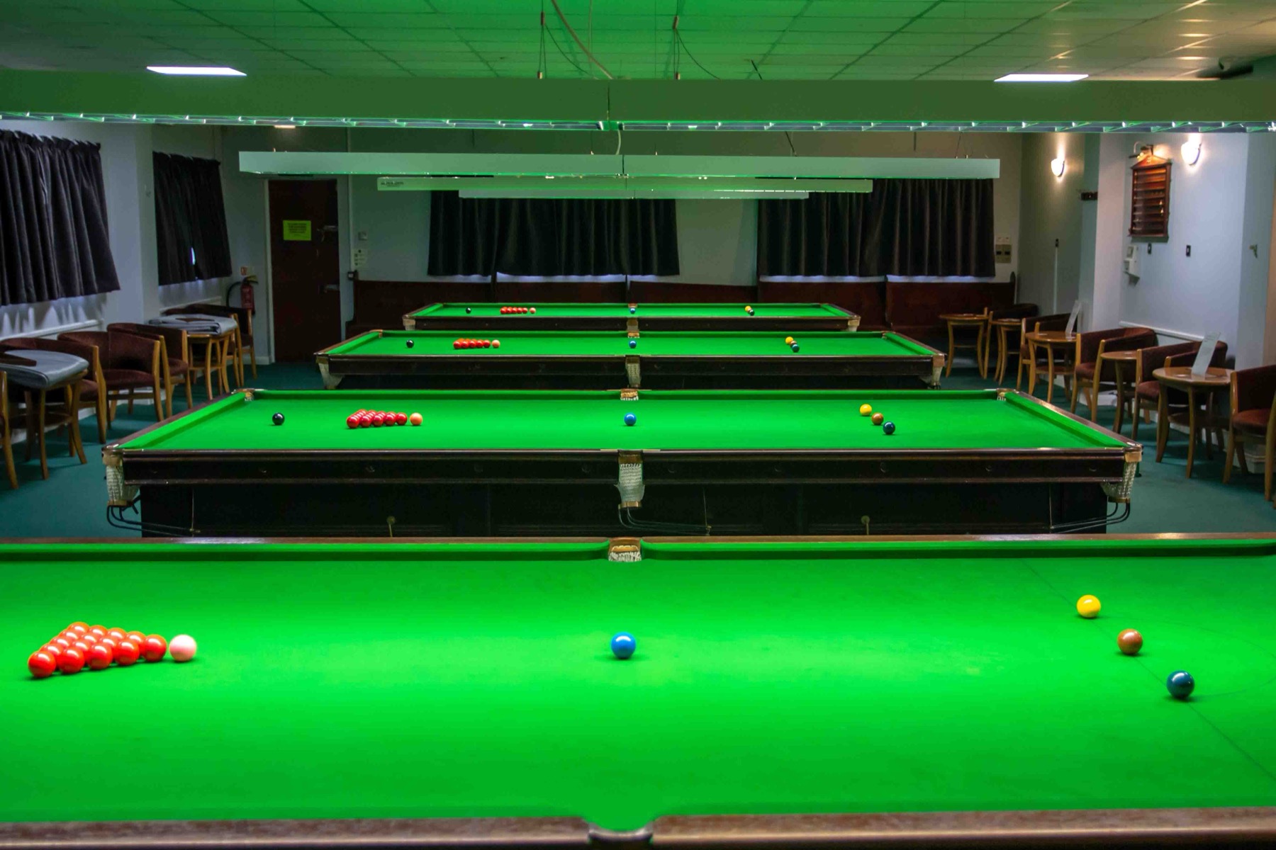 Snooker close-up